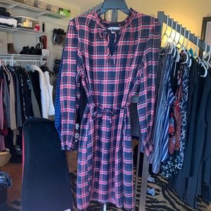 Loft - Plaid dress